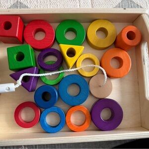 Bead stringing set